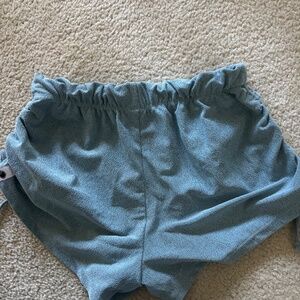 Five dancewear high tie shorts